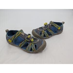 Keens Kids Seacamp II CNX Sandals  Magnet Drizzle Color Boys 6 Hiking Camping